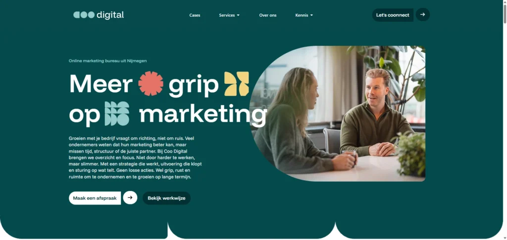 COO Digital website design and development case study